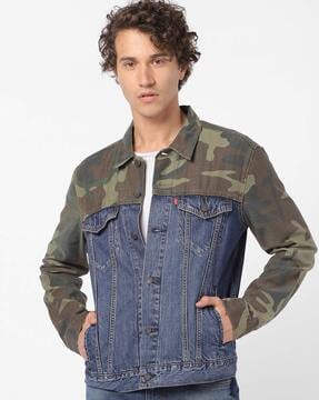 levi's camouflage jacket