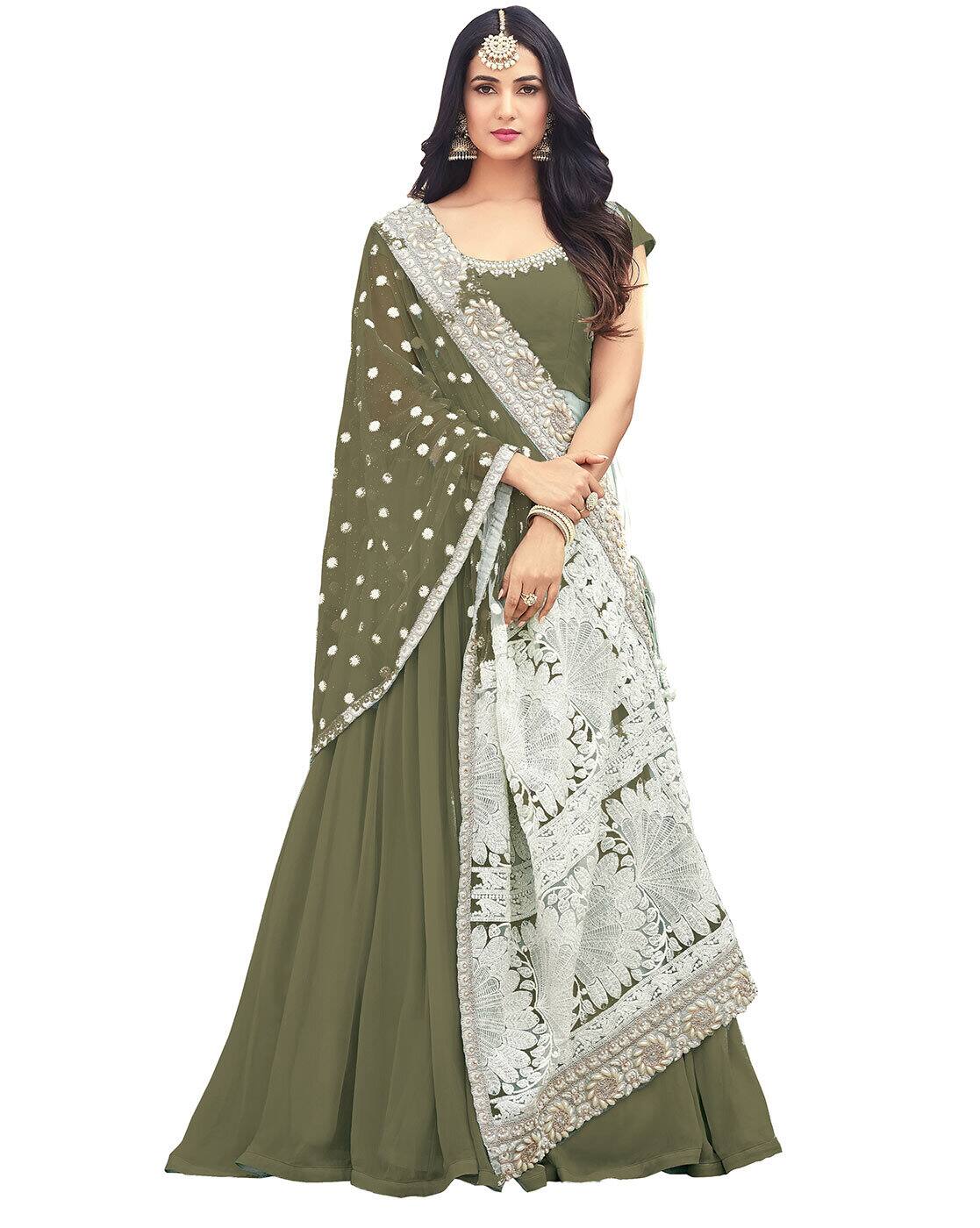 fashion basket anarkali gown