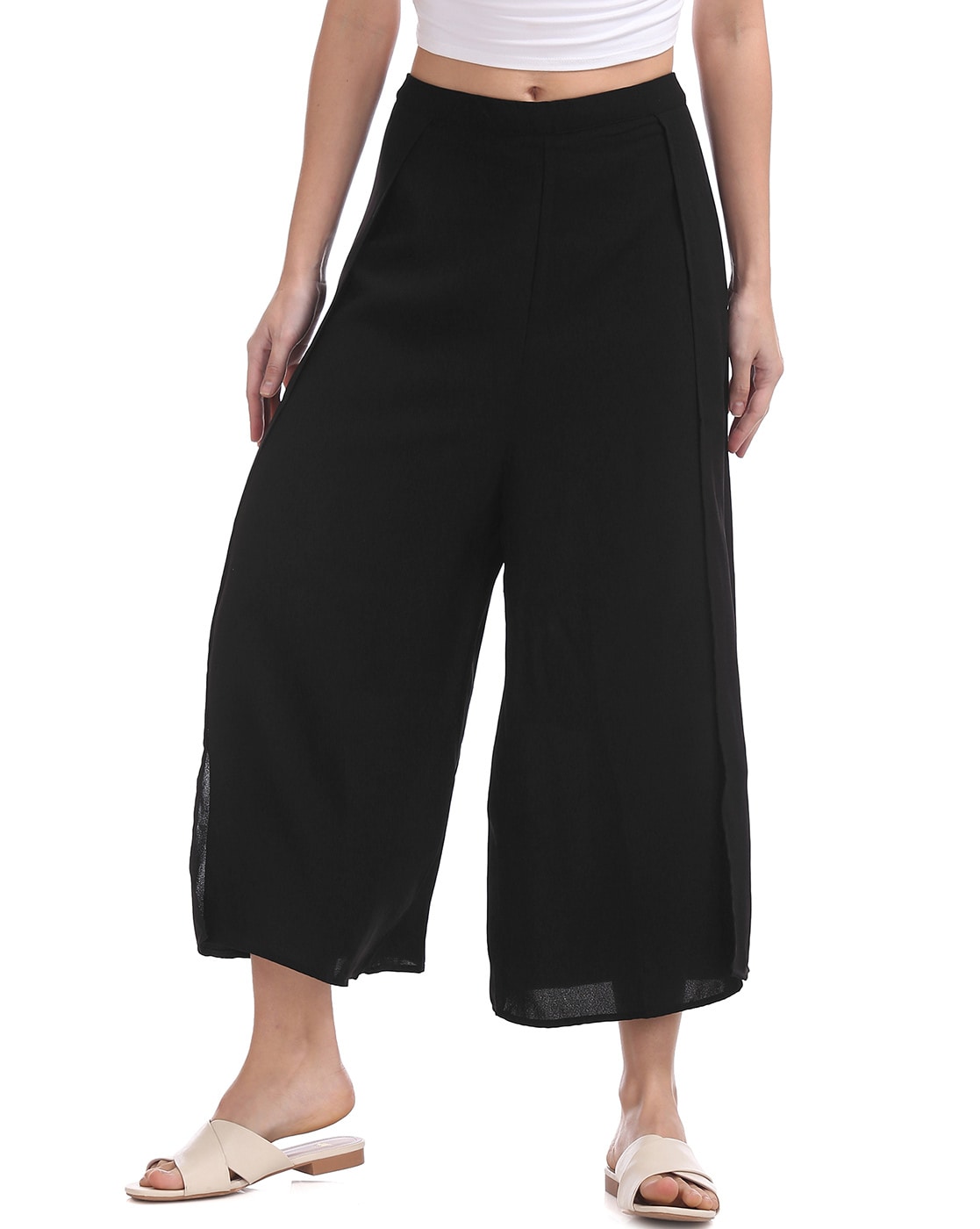 GIA STUDIOS Belted Pleated Trousers  Farfetch