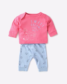 mothercare Printed Top with Joggers-picture-44