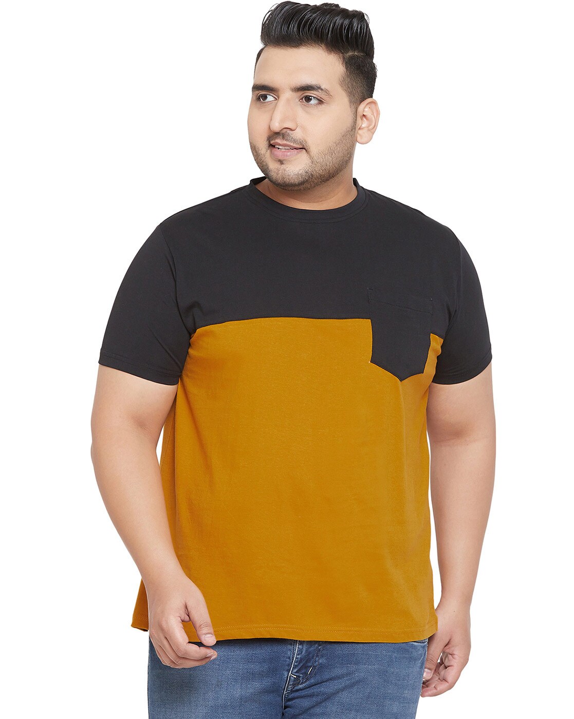 big round neck t shirt online