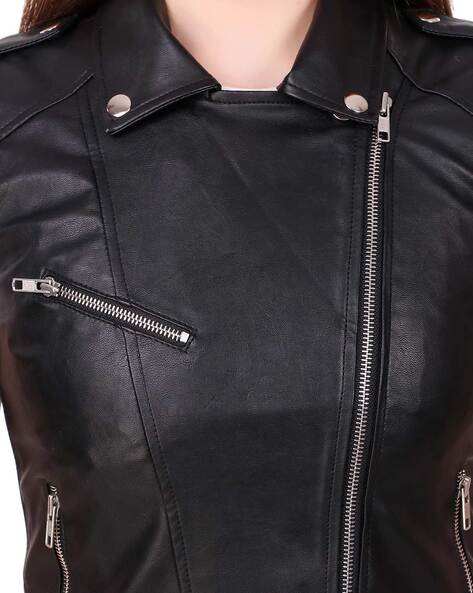 80's Style Classic Sleeveless Leather Biker Jacket - Etsy