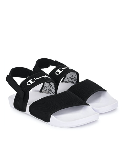 Champion Classic Men's White Navy Slide Sandals, Men's Fashion, Footwear,  Slippers & Slides on Carousell