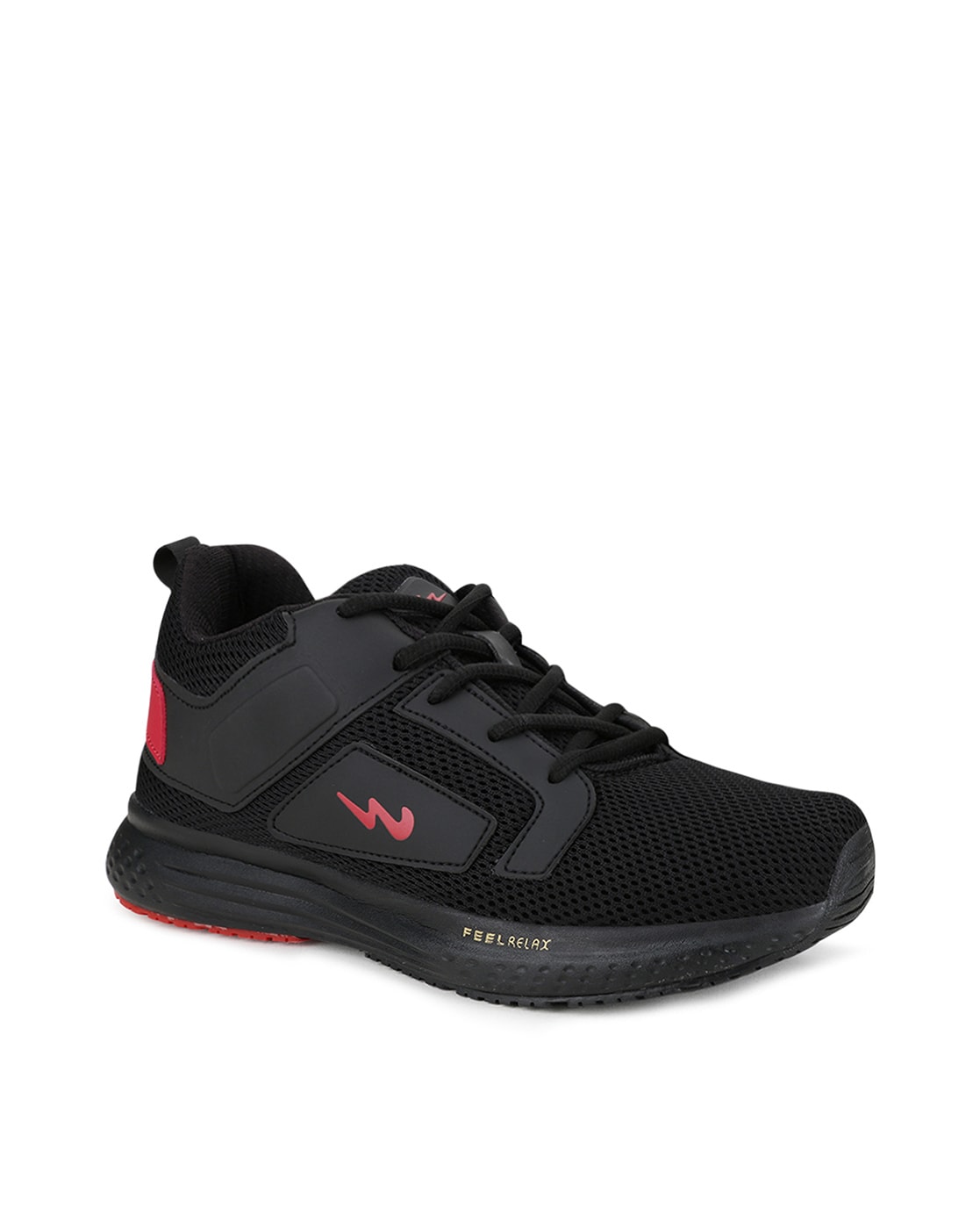Buy Black and Red Sports Shoes for Men by Campus Online | Ajio.com