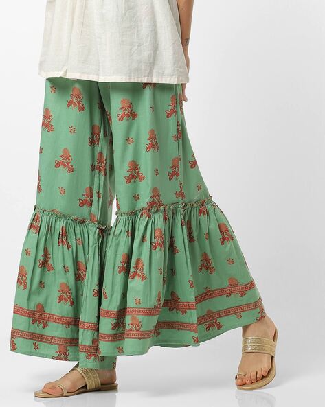 Buy Green Salwars & Churidars for Women by Global Desi Online