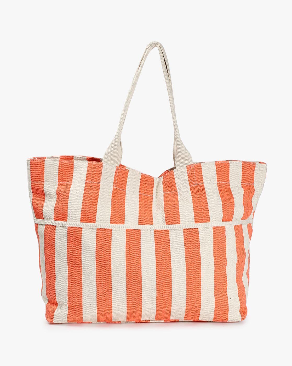 accessorize striped bag