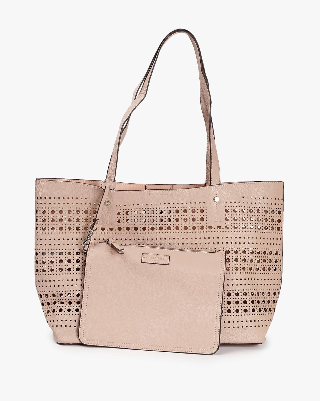 Laser cut tote discount bag