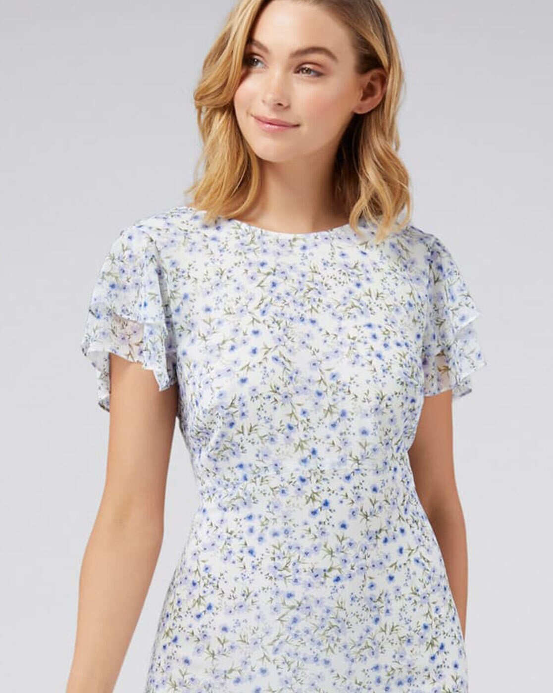 forever new white floral dress