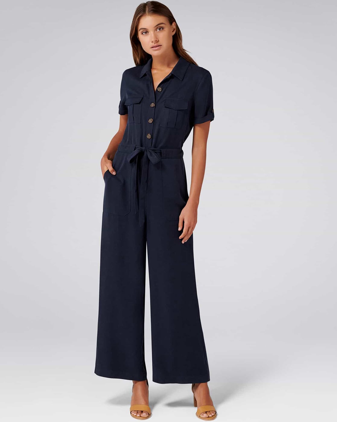 Forever new hot sale blue jumpsuit