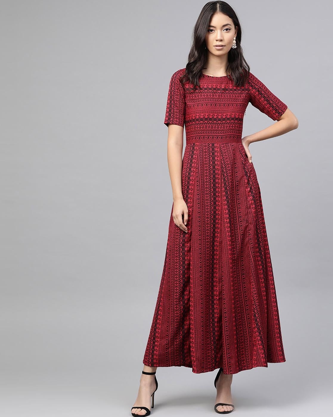 ajio gown dress