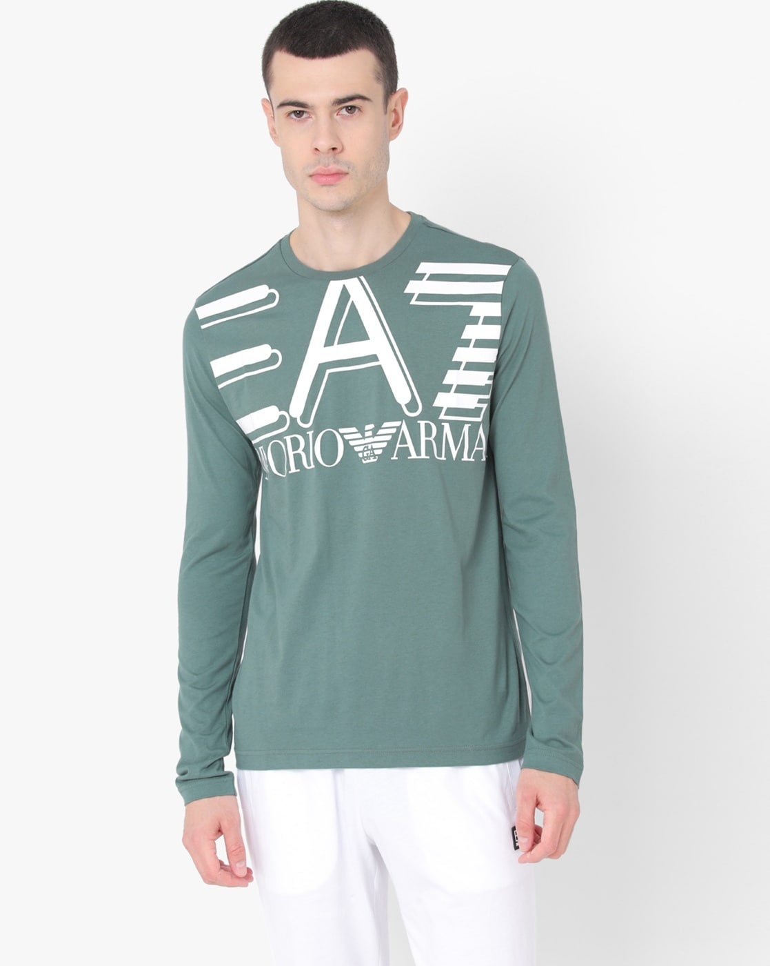 ea7 green t shirt