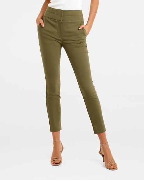 Men's Green Trousers | Khaki Chinos | Next