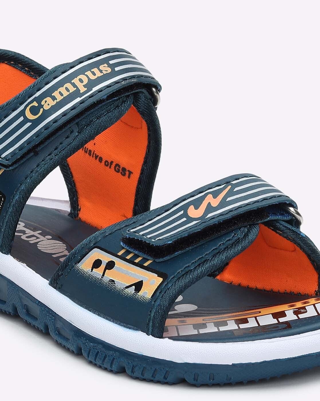 Campus Kids DRS-04 BLU-MSTD Outdoor Sandals -12 UK/India : Amazon.in:  Fashion