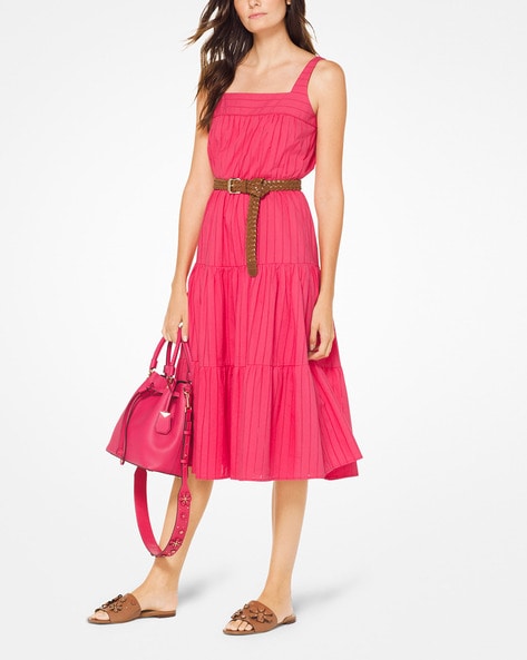 michael kors fit and flare dress