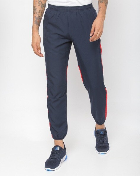 nike navy track pants