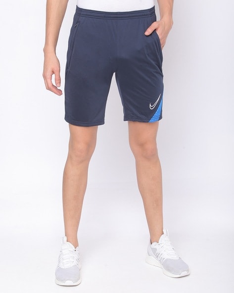 slim fit football shorts