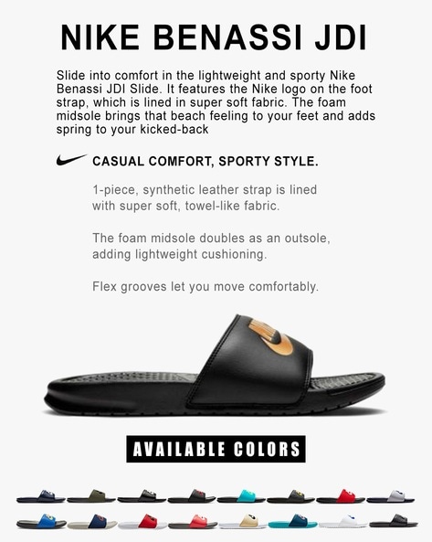 Nike benassi jdi se men's online slide