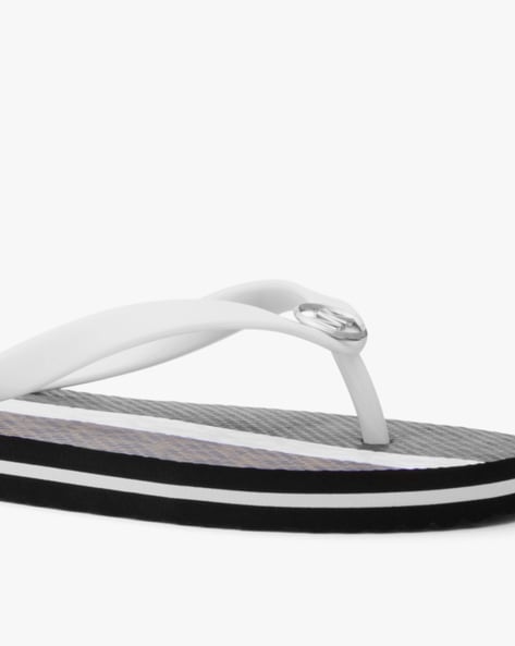 Michael kors flip online flops black