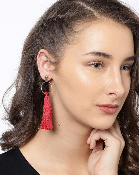 Red earrings clearance accessorize