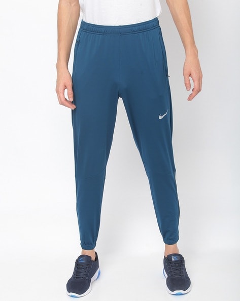 Nike Sportswear Tech Fleece Mens Track Pants Blue  Black DR6171  491   nike shox silver sparkle swoosh gold blue color
