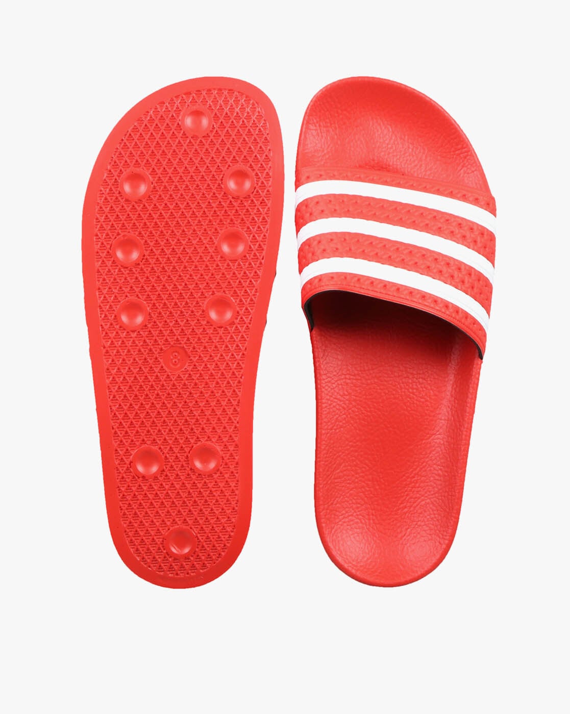 adidas red sliders
