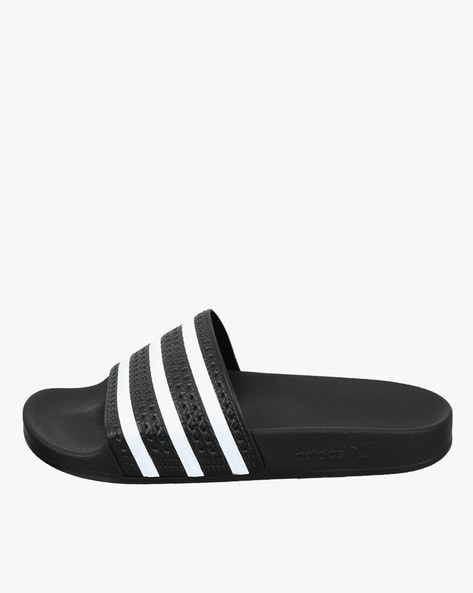 Adidas BLK SLIDES SLIPPERS ::PARMAR BOOT HOUSE | Buy Footwear and  Accessories For Men, Women & Kids