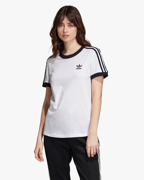 sammenbrud Forbindelse udsende Buy White Tshirts for Women by Adidas Originals Online | Ajio.com
