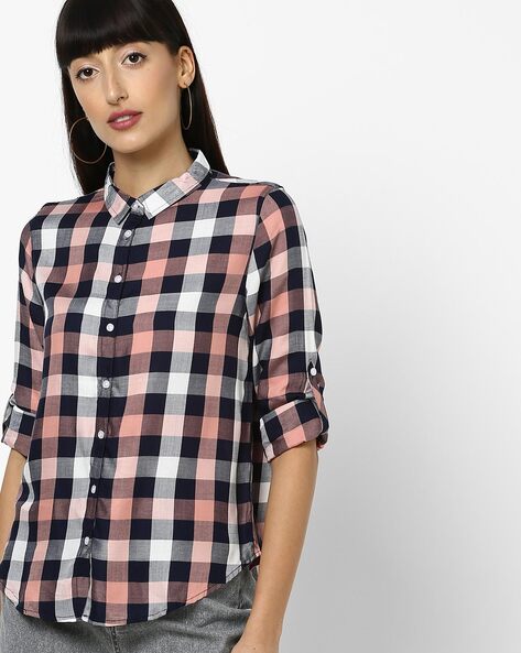 checked shirt womens next