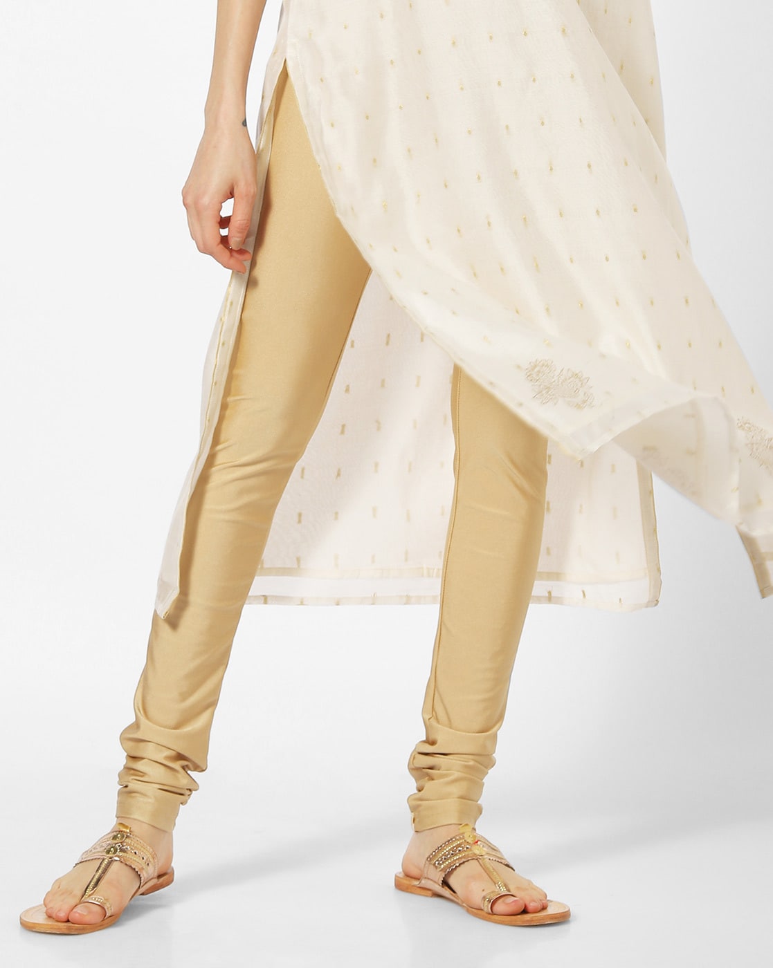 Buy Gold Salwars & Churidars for Women by AVAASA MIX N' MATCH Online