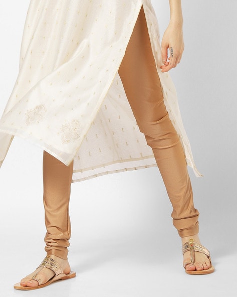 Buy Cream Leggings for Women by AVAASA MIX N' MATCH Online