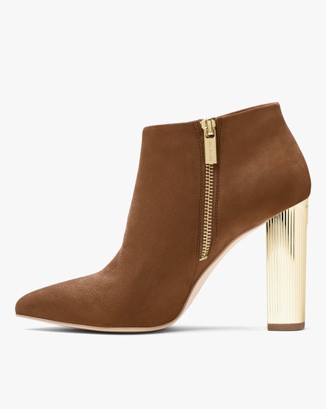 Michael michael kors paloma hotsell leather bootie