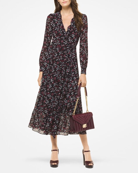 Michael kors hotsell georgette shirtdress