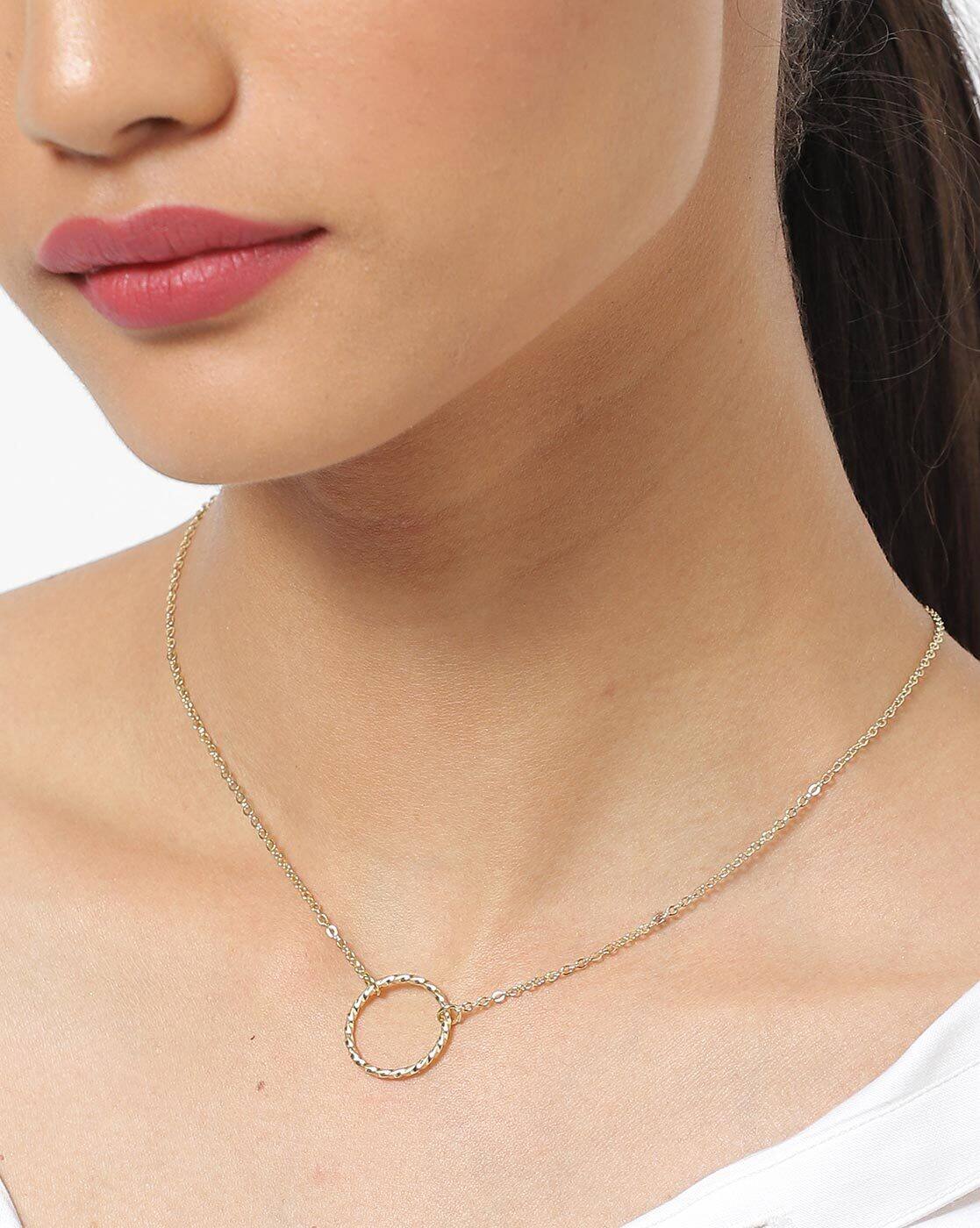 Buy Gold-Toned Necklaces \u0026 Pendants for 