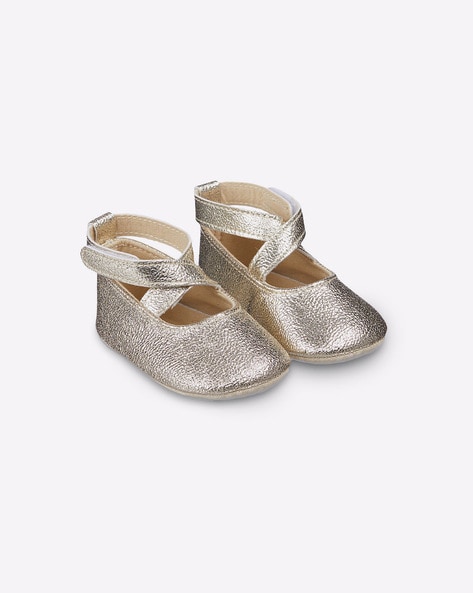 gold shoes for infants