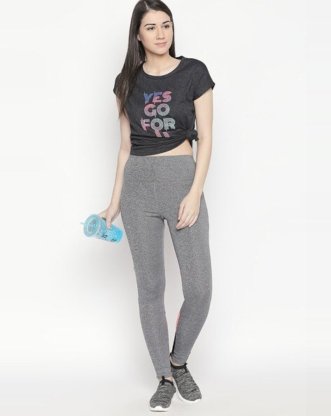 Buy Grey Track Pants for Women by Ajile by Pantaloons Online