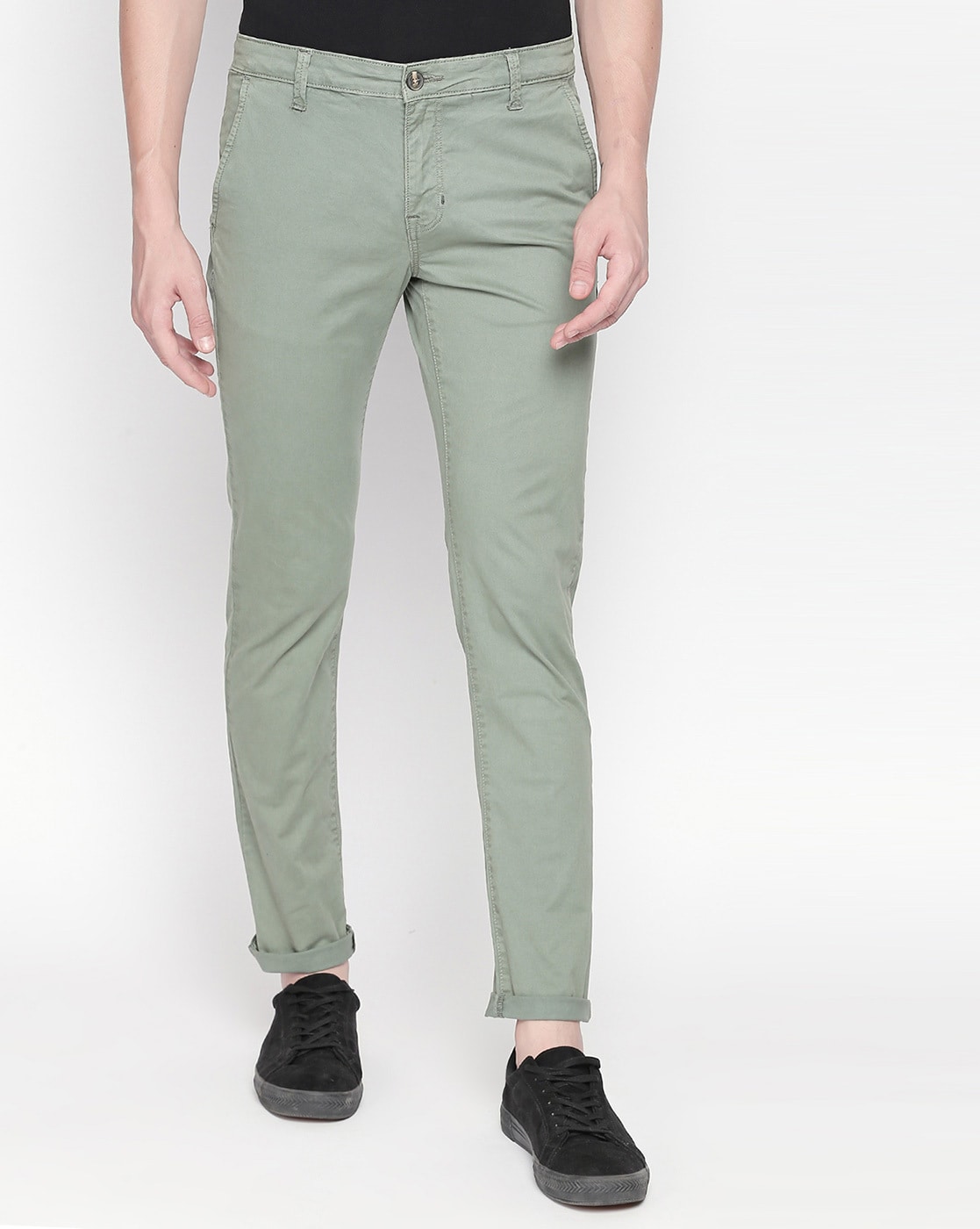 Buy Levi'S Olive Green Cotton Chinos for Mens Online @ Tata CLiQ