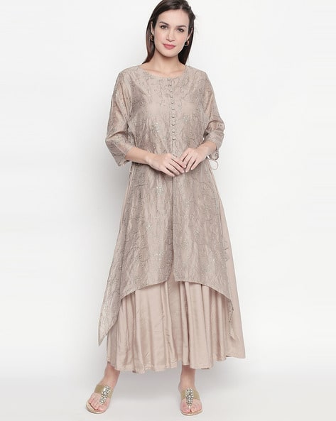 Buy Light Brown Dresses Gowns for Women by Rangmanch by