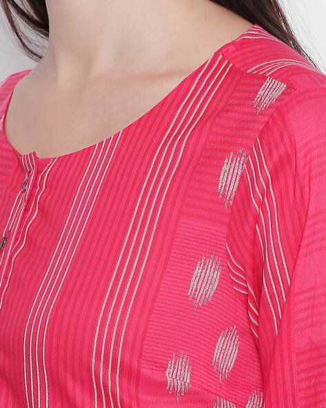 Buy Pink Kurtas for Women by Rangmanch by Pantaloons Online