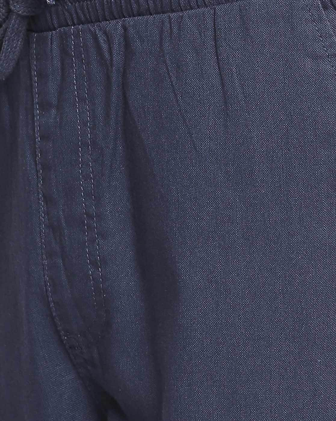 Buy Navy Trousers & Pants for Men by Urban Ranger by Pantaloons Online