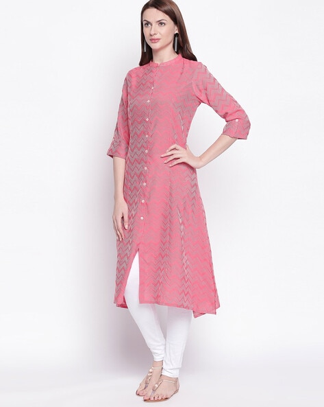 Buy Pink Kurtas for Women by Rangmanch by Pantaloons Online