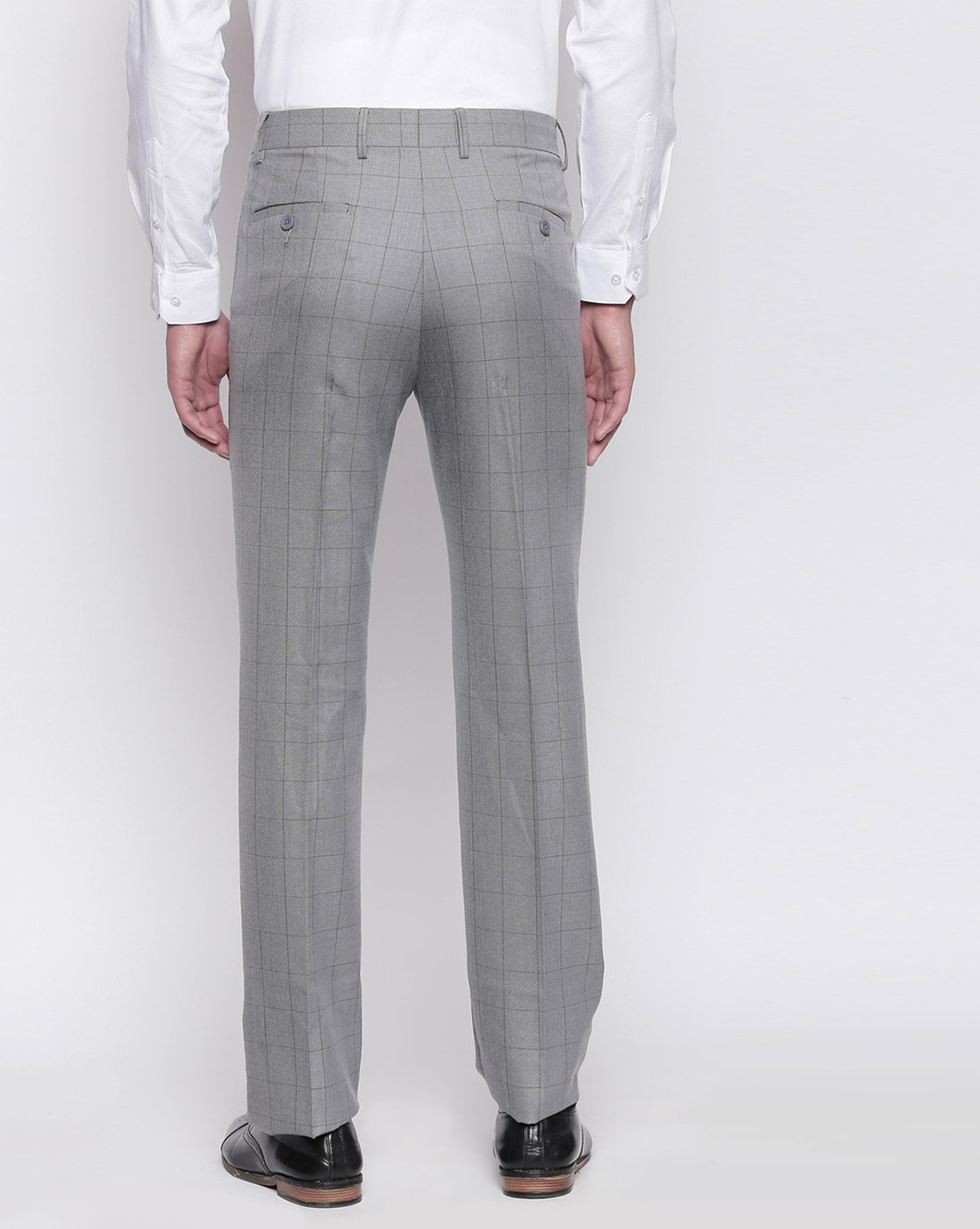Super Skinny Prince Of Wales Check Trousers  boohooMAN IE