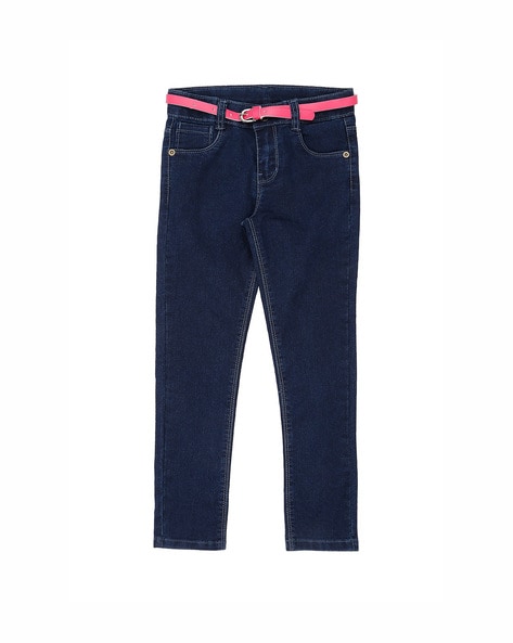 Pantaloons Junior Regular Girls Dark Blue Jeans - Buy Pantaloons Junior  Regular Girls Dark Blue Jeans Online at Best Prices in India