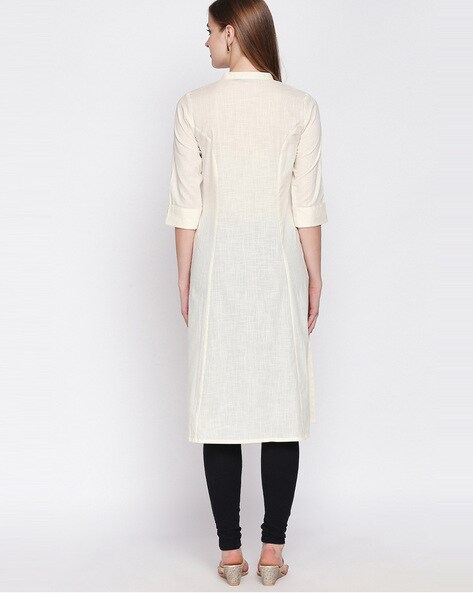 Buy Off-White Kurtas for Women by Rangmanch by Pantaloons Online