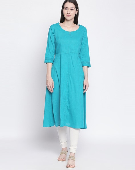 Buy Blue Kurtas for Women by Rangmanch by Pantaloons Online