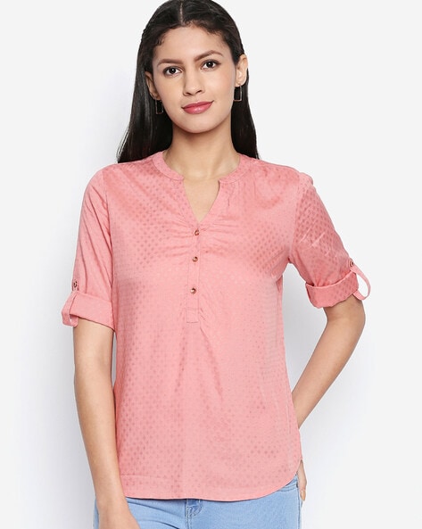 Buy Nude Pink Tops for Women by Honey by Pantaloons Online