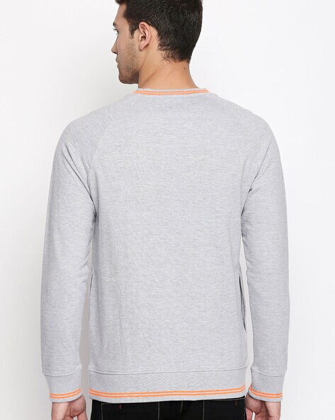 Ajile By Pantaloons Grey Melange Sweatshirts - Buy Ajile By