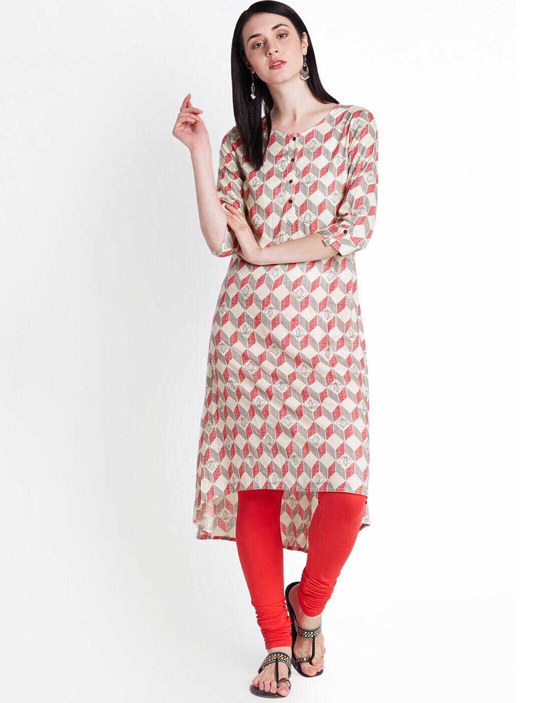 Buy Multicoloured Kurtas for Women by Rangmanch by Pantaloons Online