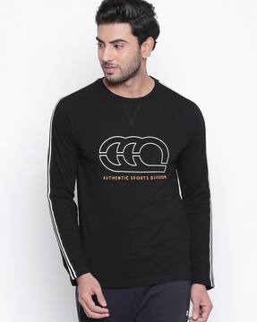 Buy Black Tshirts for Men by Ajile by Pantaloons Online