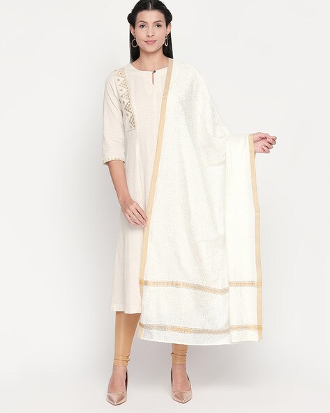 Buy Off-White Dupattas for Women by Rangmanch by Pantaloons Online