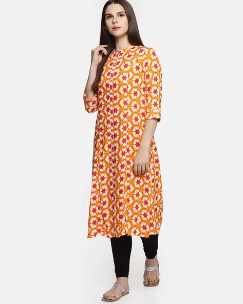 Buy Multicoloured Kurtas for Women by Rangmanch by Pantaloons Online